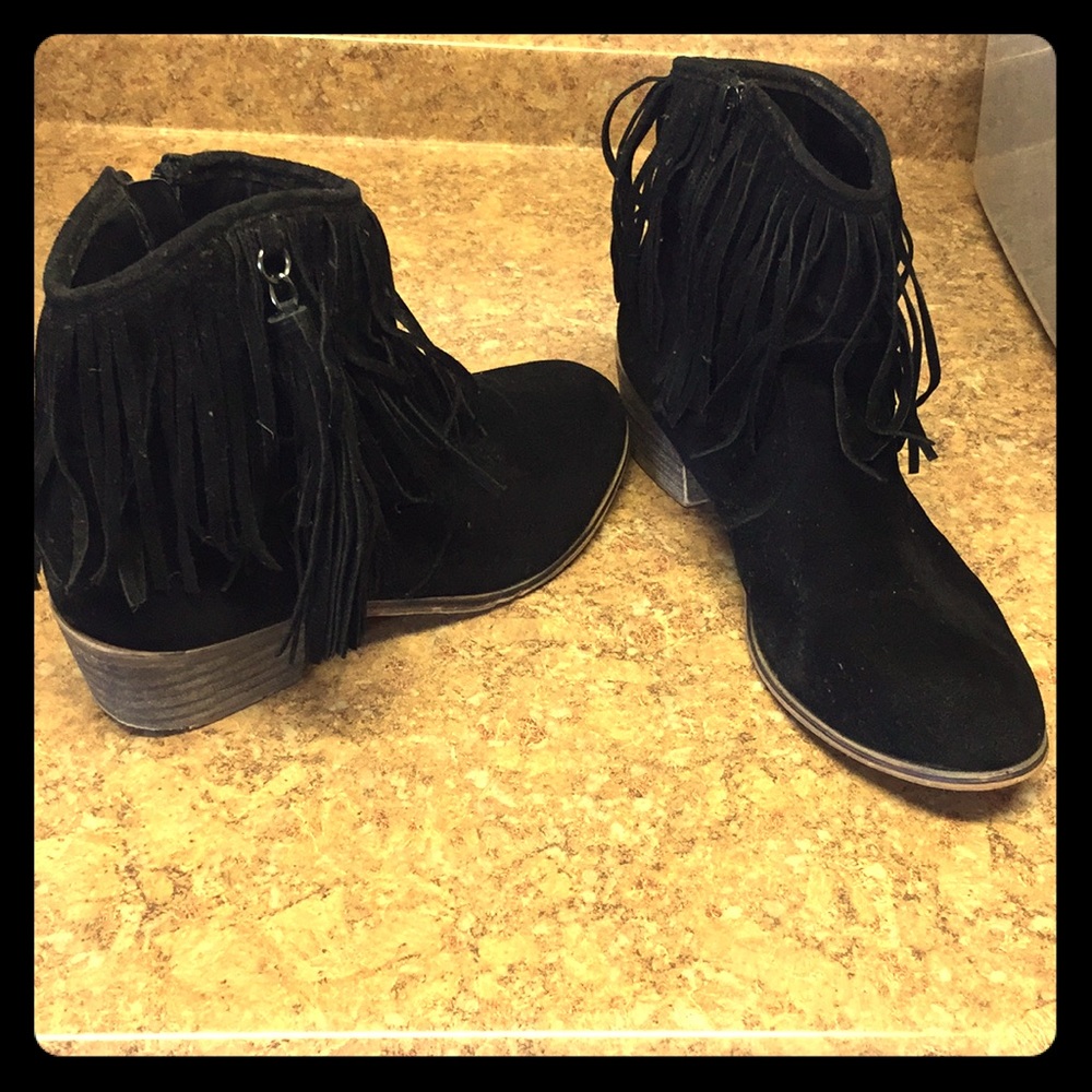 Black booties